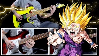 Dragon Ball Z  Unmei no Hi  Tamashi vs Tamashi Gohan SSJ2 Theme  Guitar Cover [upl. by Sitoel665]