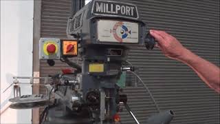 MILLPORT MILLING MACHINE VIDEO [upl. by Dor626]