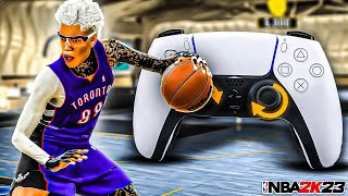 NBA 2K23 DRIBBLE TUTORIAL w HANDCAM BEST DRIBBLE MOVES for 2k23 SEASON 6 FASTEST DRIBBLE MOVES [upl. by Kolodgie824]