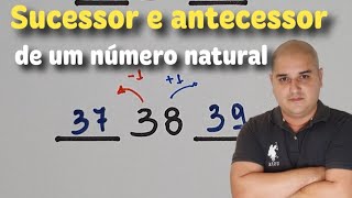 Sucessor e antecessor de um número natural [upl. by Nauqal238]