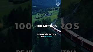 ¡Doble vía doble energía Suiza instala paneles solares desmontables en las vías del tren [upl. by Sucramaj]