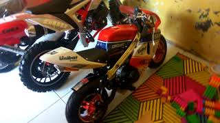 MOTOR MINI TRAILGP DAN SCOOPY 49 CC [upl. by Bikales548]