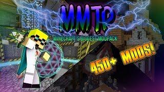 450 Mods Minecraft Biggest Modpack MMTP Episode 12  256 BILLION RF [upl. by Atinal]