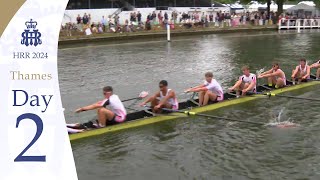 Lea RC v Leander Club  Thames  Henley 2024 Day 2 [upl. by Yme533]