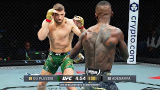 Israel Adesanya vs Dricus Du Plessis  FULL FIGHT RECAP [upl. by Morry]