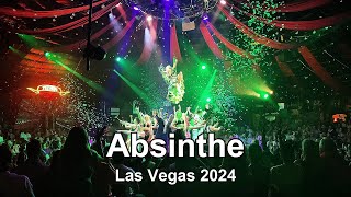 Las Vegas Absinthe Show at Caesars Palace Las Vegas [upl. by Ycrad]