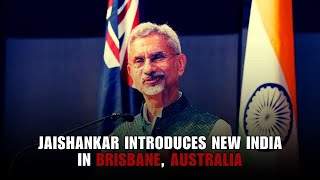 Jaishankar Showcase Glimpses of Emerging New India at Brisbane Australia [upl. by Kcirnek]