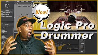 Logic Pro Drummer  Everything You Need to Know [upl. by Marou]