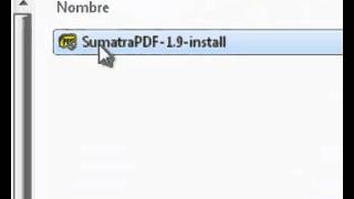 Instalar Sumatra PDFmp4 [upl. by Oyam]