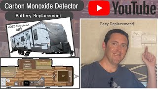 Camper Carbon Monoxide Detector battery change [upl. by Champ295]