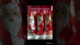 Ces incontournables pères Noël au chocolat miam  noel bonbon [upl. by Lunt]