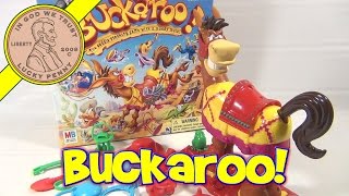 Buckaroo  The Saddle Stacking Game With a Moody Mule Milton Bradley  2004 [upl. by Artenek]