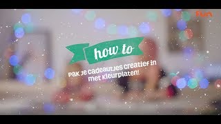 Pak je cadeautjes creatief in met kleurplaten [upl. by Pazice]