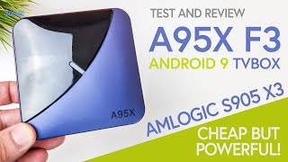 A95X F3 Amlogic S905x3 Tv Box  4GB RAM 32GB  FULL REVIEW  CHEAP BUT POWERFUL 2020 [upl. by Tini855]