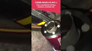 DERBI SENDA EURO 4  VOCA WARRIOR  RACING CDI [upl. by Adia]