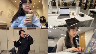 uni vlog 📓 busy finals weeks my 21st birthday lots of studying late nights at the library [upl. by Tali]