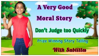 MORAL STORY  ENGLISH SHORT STORY  STORY TELLING  prize Winning Story  Subtitles [upl. by Retse]