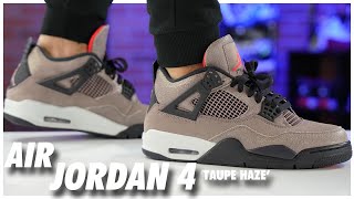 Air Jordan 4 Taupe Haze [upl. by Arleen262]