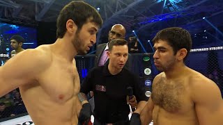 ZABIT Magomedsharipov SMASHES Artak Nazaryan TKO MMA fight HD [upl. by Opportuna]