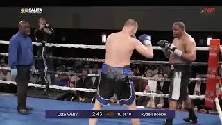 OTTO WALLIN VS RYDELL BOOKER FULL FIGHT [upl. by Adnih605]