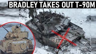 Bradley Takes Out Russian T90M in Intense Combat [upl. by Rolyak]