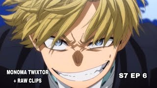 NEITO MONOMA SCENEPACK  MHA S7 EP 6 [upl. by Veno]