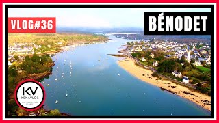 🌅 BÉNODET 29  STATION BALNÉAIRE 5 CLASSÉE EN FINISTÈRE BRETAGNE  VLOG36 [upl. by Lewls]