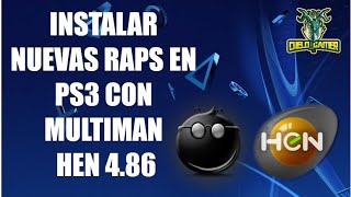 Instalar Licencias Faltantes en la Wikistore PS3 HEN486 con multiman [upl. by Prichard]