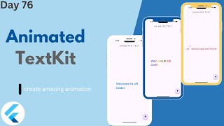 Flutter Text Animation  How to Animate Text in Flutter [upl. by Gonzalo]