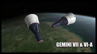 Gemini VII amp VIA  Orbiter Space Flight Simulator [upl. by Etiam]