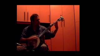 Claudio Parravicini  Banjo  Bach  tapping  Paradisi  Toccata  Beethoven  Moonlight Sonata [upl. by Annaet838]