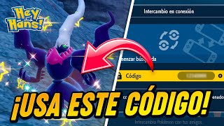 ¡Código Para Conseguir DARKRAI SHINY en Escarlata y Purpura [upl. by Hattie937]