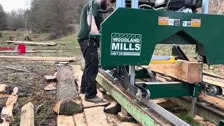 Making lumber from my sawmill [upl. by Sorips907]