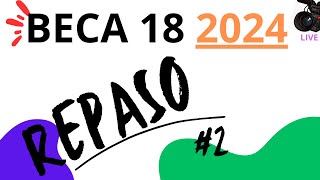 REPASO 2 para BECA 18 2023 FULL FIJAS [upl. by Nirroc]