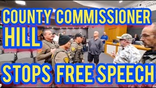 Cops called Free Speech Denied Washoe County Chair Alexis Hill [upl. by Lraed798]