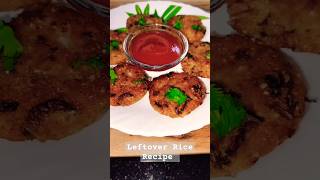 Leftover Rice recipe  shorts recipe [upl. by Epilef]