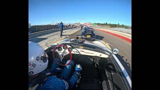 Chris Mayring Driving a 1956 Porsche Speedster  Rolex Reunion 2024 Practice  Scott’s Independent [upl. by Valenba]