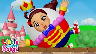 Humpty Dumpty Sat On A Wall  Nursery Rhymes For Kids  Little Wave Songs  Baby Coco [upl. by Akeylah]