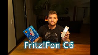 FritzFon C6  Festnetztelefon Fritzbox  Unboxing amp Einrichtung [upl. by Atinauj]