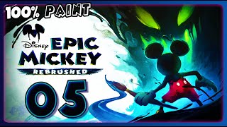 Epic Mickey Rebrushed Walkthrough Part 5 PS5 100 Paint Path 🔵 [upl. by Assehc825]