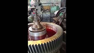 Gear Cutting on Hobbing Machine [upl. by Pantin]