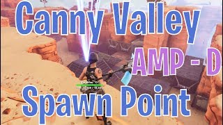 Canny Valley Amplifier quotDquot Spawn Point  Canny Valley Storm Shield  Fortnite Save The World [upl. by Helyn]