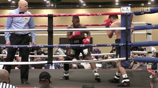 Cmaje Ramseur vs Sergio Ibarra 01212022 FULL FIGHT [upl. by Acinorahs]