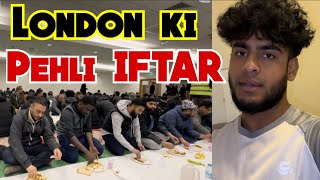 FIRST IFTAR IN LONDON MASJID 🇬🇧 [upl. by Lebiralc]