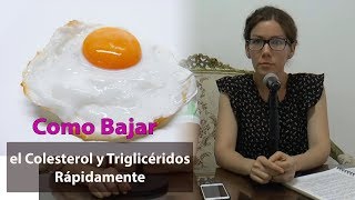 Como Bajar el Colesterol y Triglicéridos Rápidamente con estos Remedios Naturales [upl. by Nayhr840]