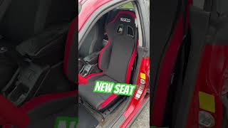 New seat install automobile subaru sparco racingseats [upl. by Solana]