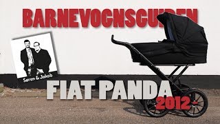 Barnevognsguiden  Fiat Panda  Stork Barnevogn [upl. by Nepsa]