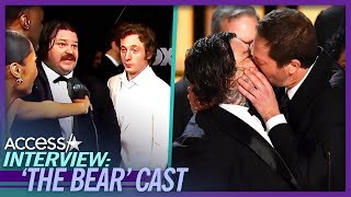 ‘The Bear’ Star Matty Matheson On Ebon MossBachrach Crashing Emmys Speech For a Kiss [upl. by Frieder]