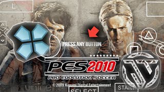 CARA INSTALL GAME PSP PES 2010 DI HP ANDROID RAM 1 GB KEATAS [upl. by Townshend560]