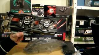 Unboxing of Asus Radeon HD 7850 DirectCU II v2 [upl. by Hsan]